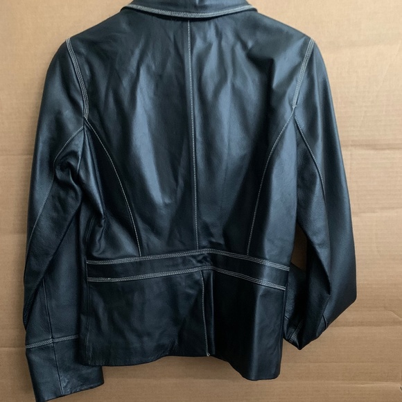 Cole Brook Leather Jacket - Picture 3 of 5